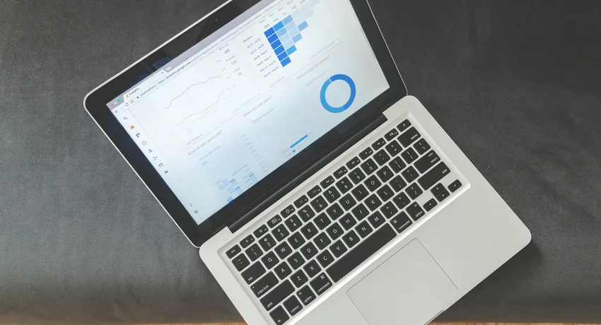 Email marketing analytics dashboard showing conversion funnel and ROI metrics